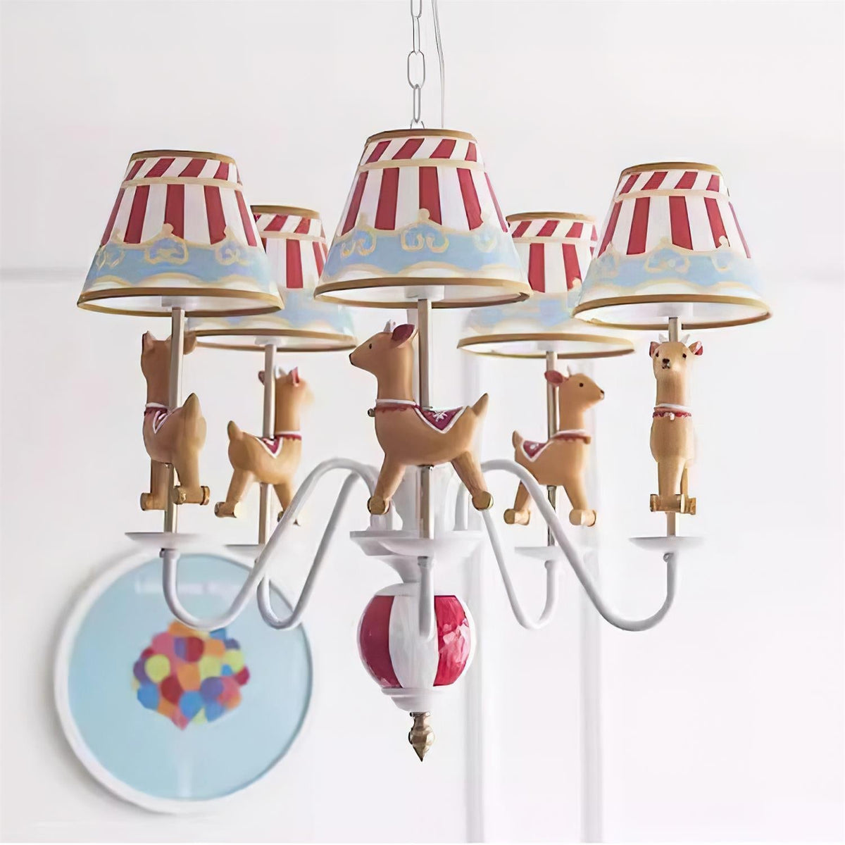 Solvian kroonluchter Carousel Kids Speels