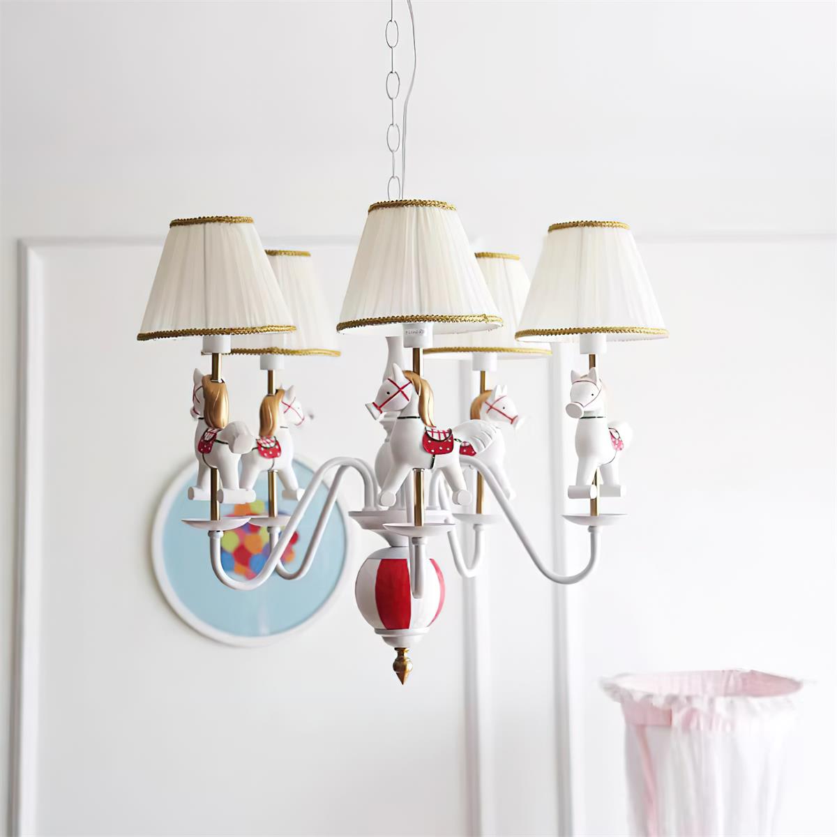 Solvian kroonluchter Carousel Kids Speels