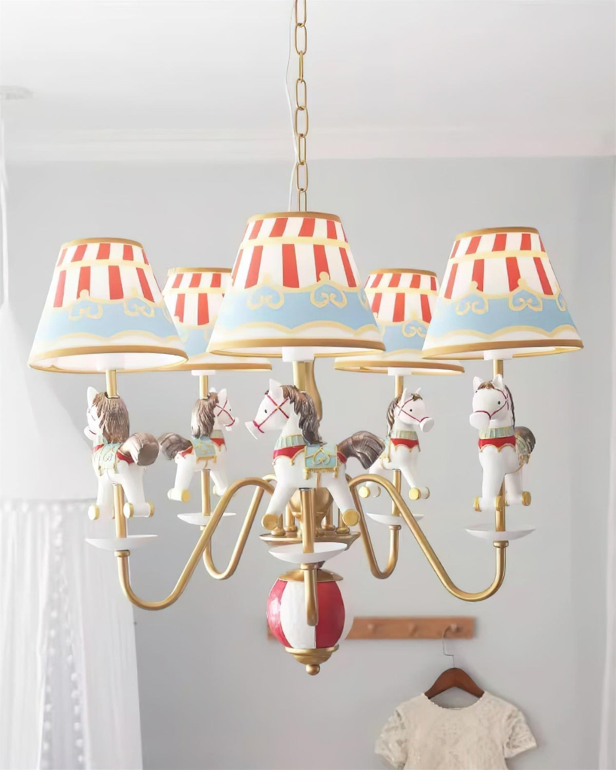 Solvian kroonluchter Carousel Kids Speels