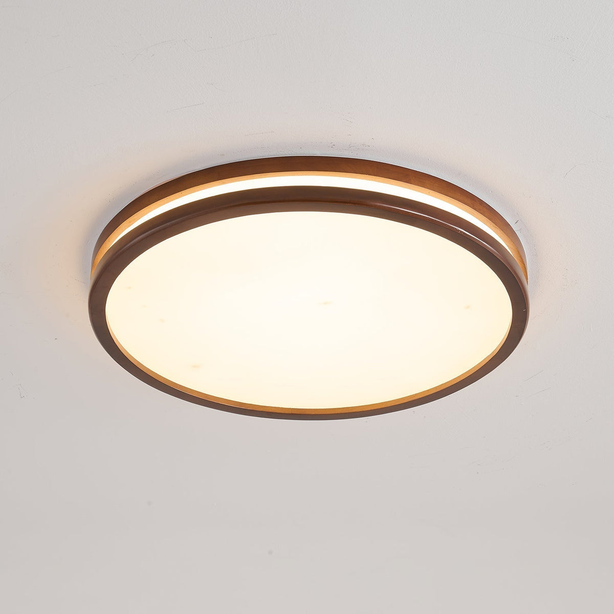Nysilos modern Minimalistisch Hout Plafondlamp