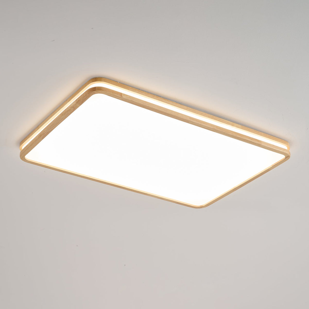 Nysilos modern Minimalistisch Hout Plafondlamp