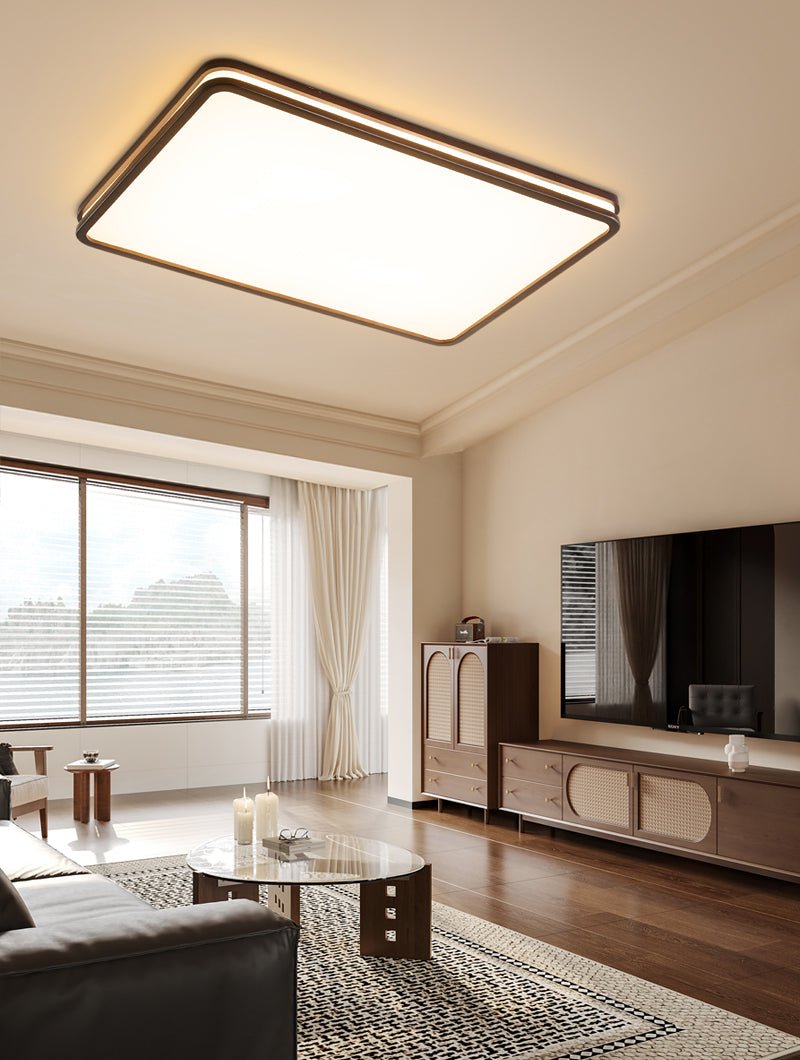 Nysilos modern Minimalistisch Hout Plafondlamp