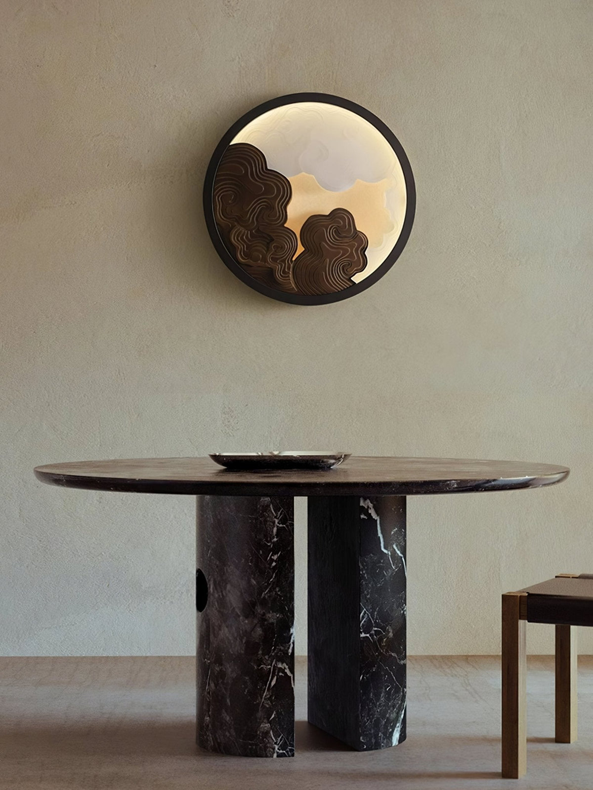 Grayson Moderne wandlamp van hout