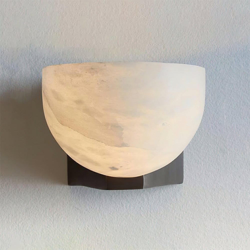 Corvina Bowl albasten wandlamp