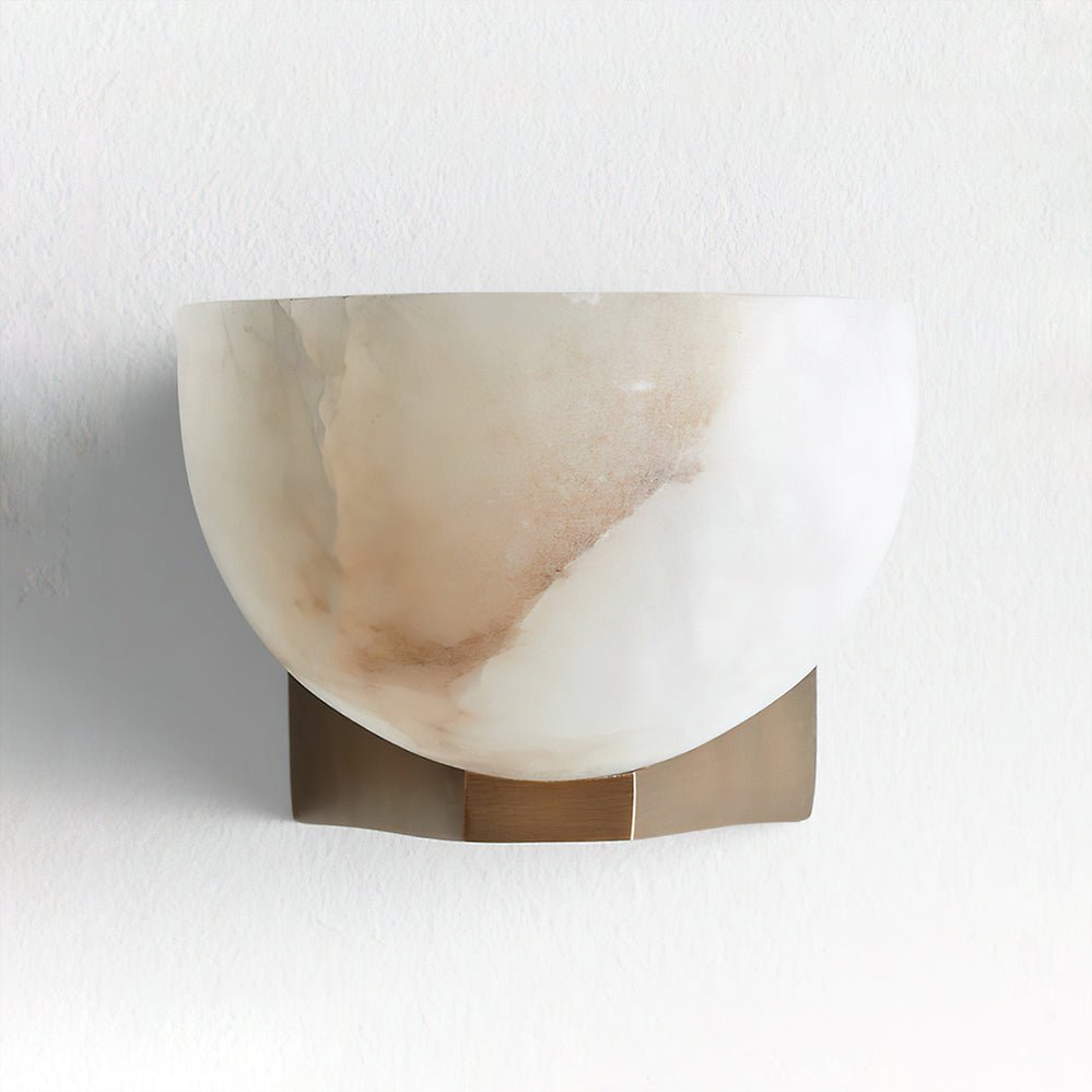 Corvina Bowl albasten wandlamp