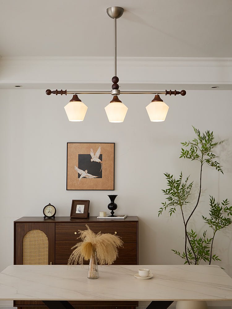 Vosole Traditionele Elegantie Vintage Hout Kroonluchter