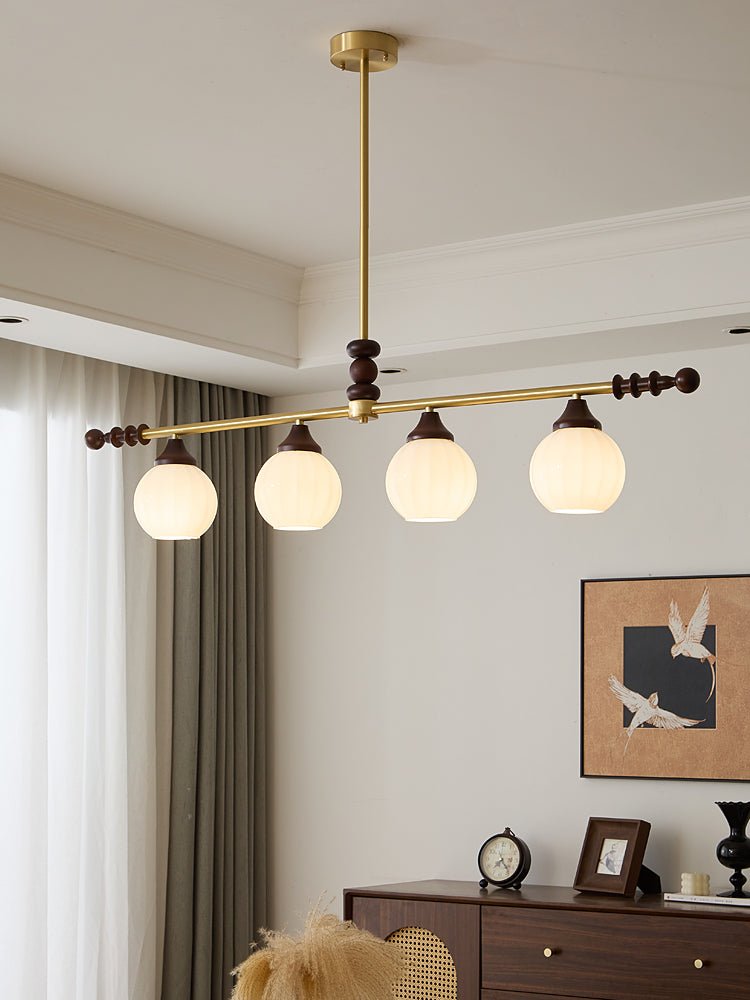 Vosole Traditionele Elegantie Vintage Hout Kroonluchter