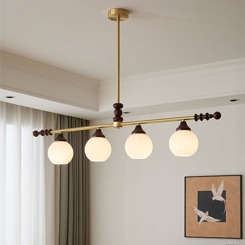 Vosole Traditionele Elegantie Vintage Hout Kroonluchter
