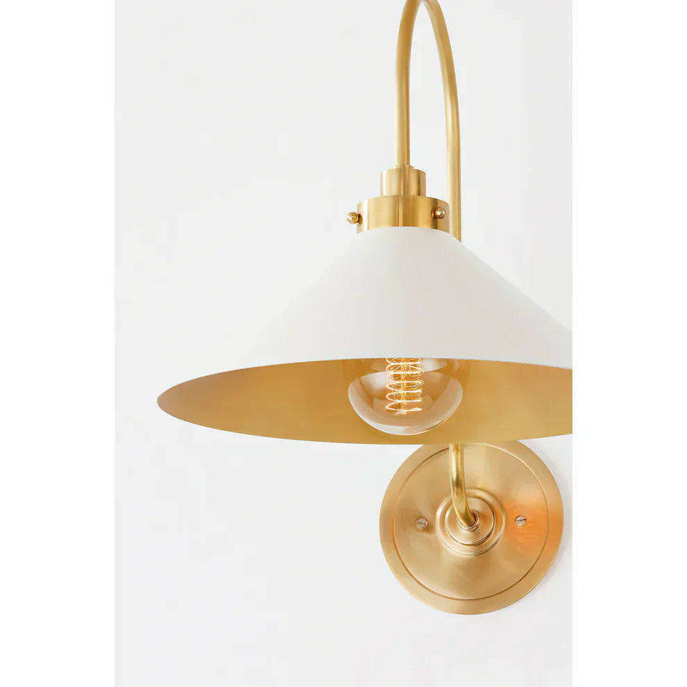 Alessio Vintage Huisje Metaal Wandlamp Slaapkamer Studiezaal Woonkamer