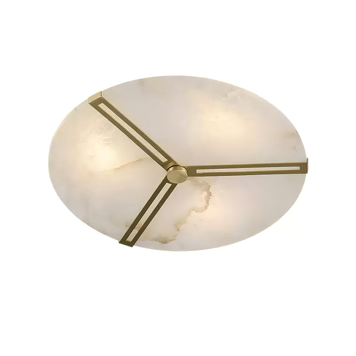 Avenielle albast vlakke plafondlamp