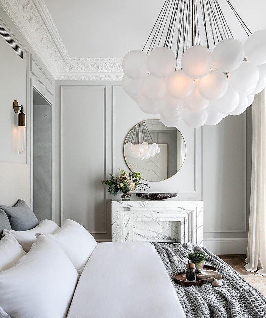 Eiririra Kroonluchter Bubble Matglas