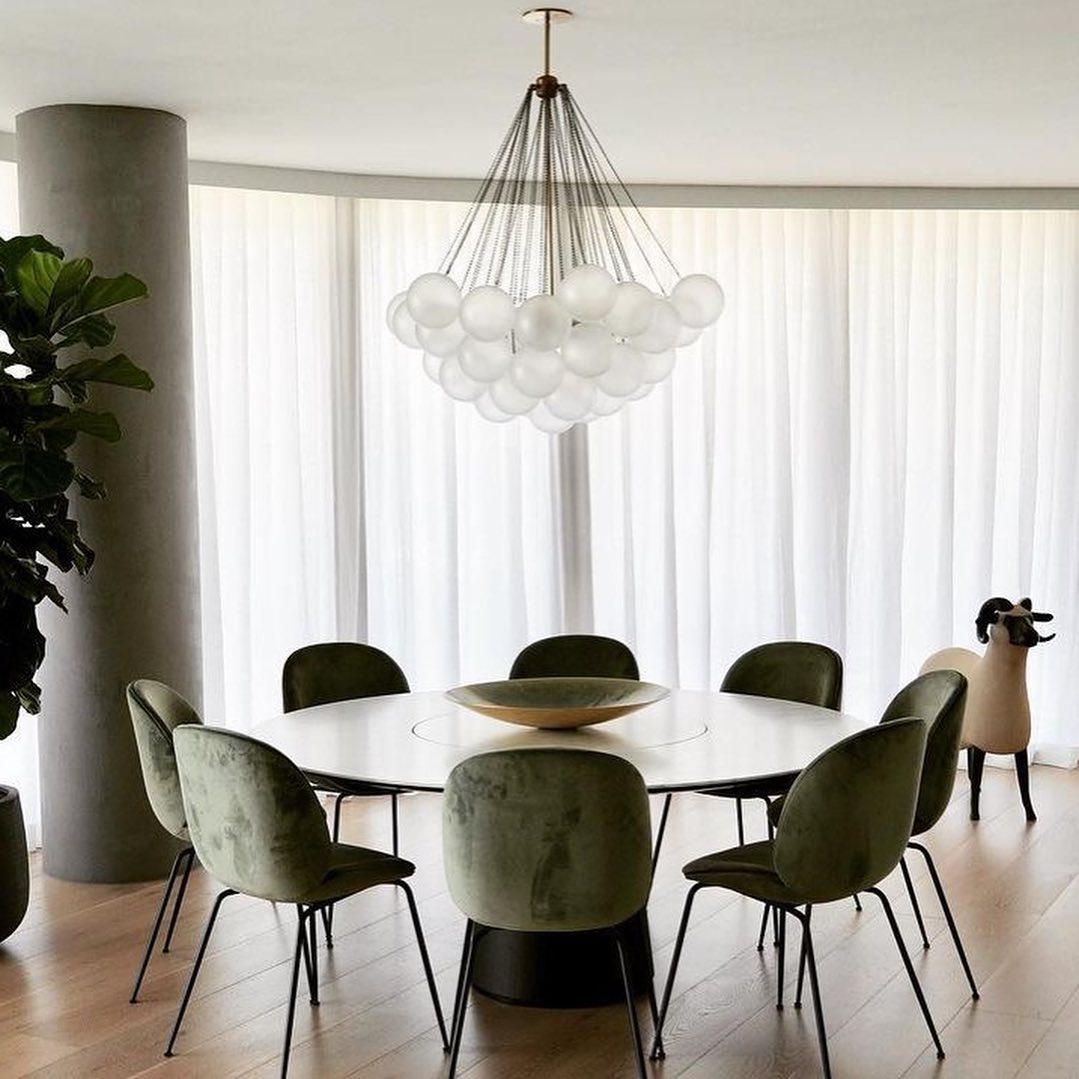 Eiririra Kroonluchter Bubble Matglas