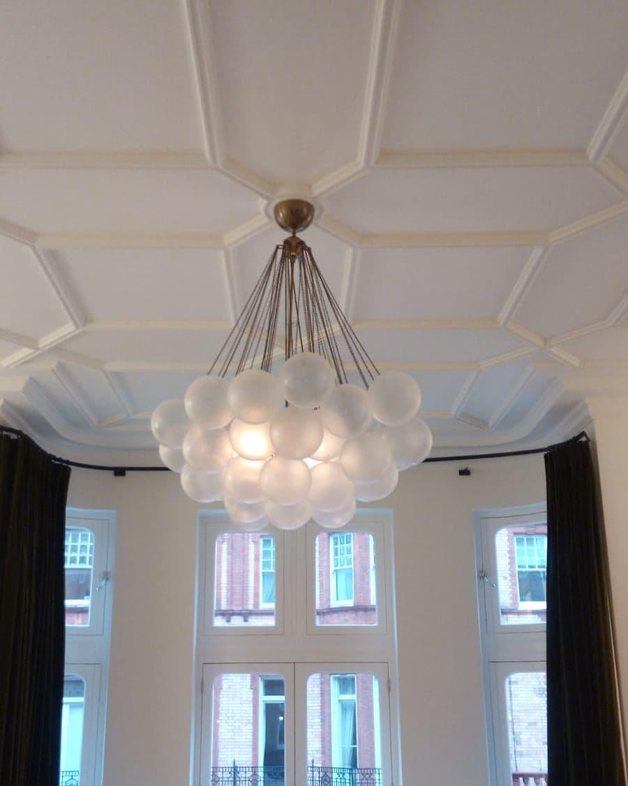 Eiririra Kroonluchter Bubble Matglas