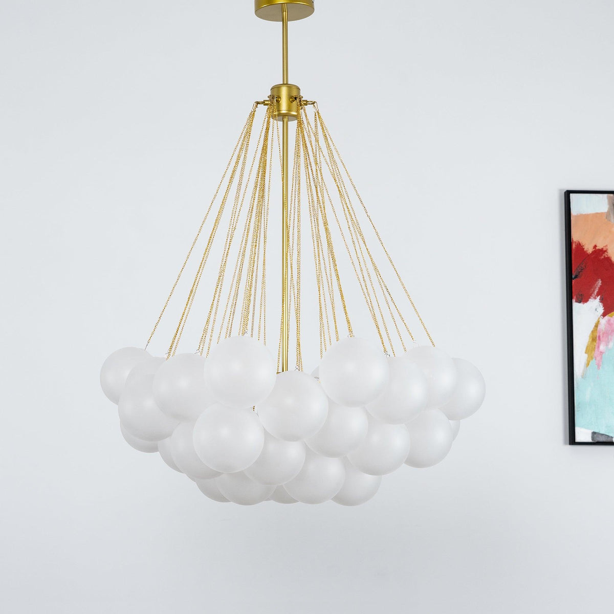 Eiririra Kroonluchter Bubble Matglas