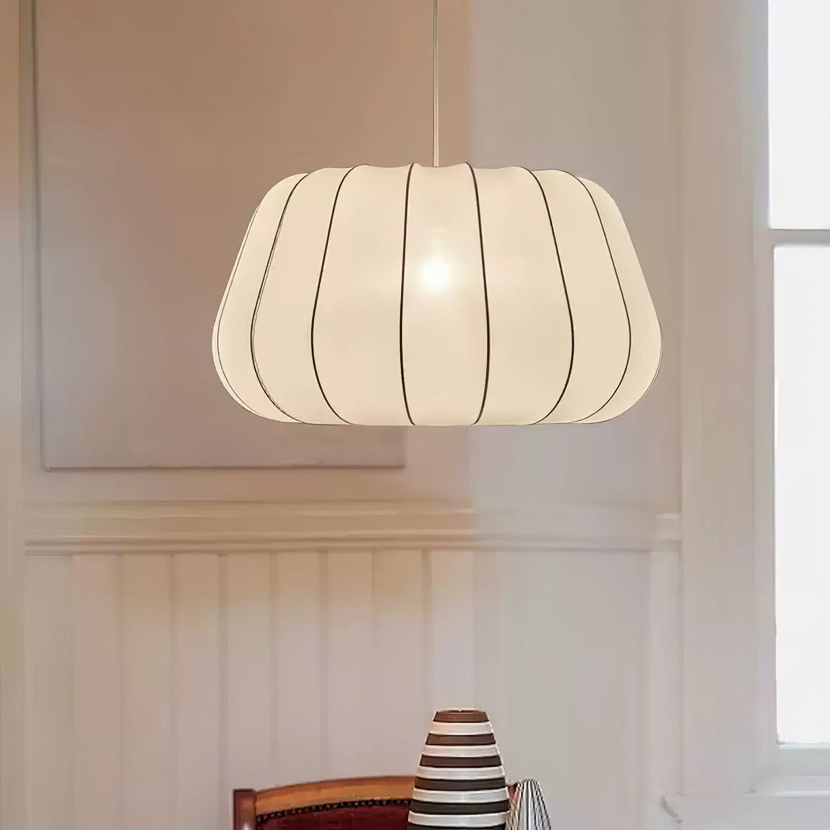 Zenell elegantie Cloud stof hanglamp