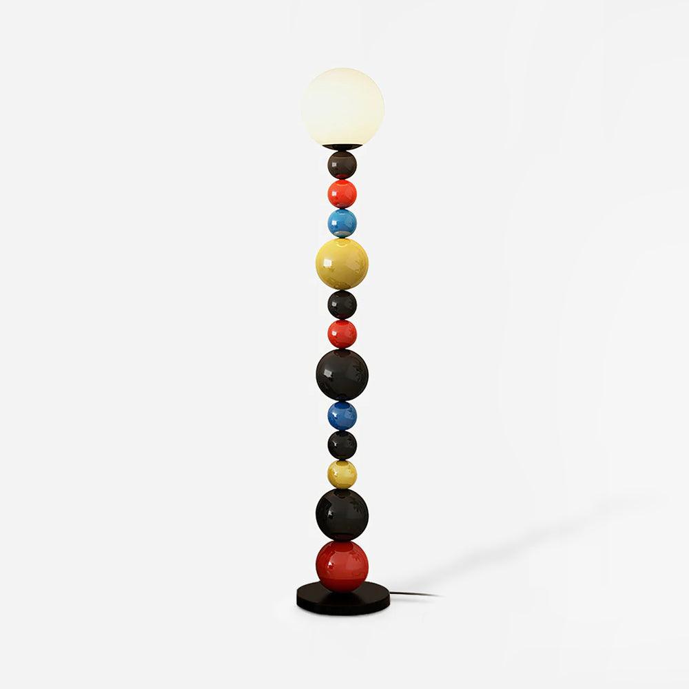 Zoriel Kunstmatige glas vloerlamp