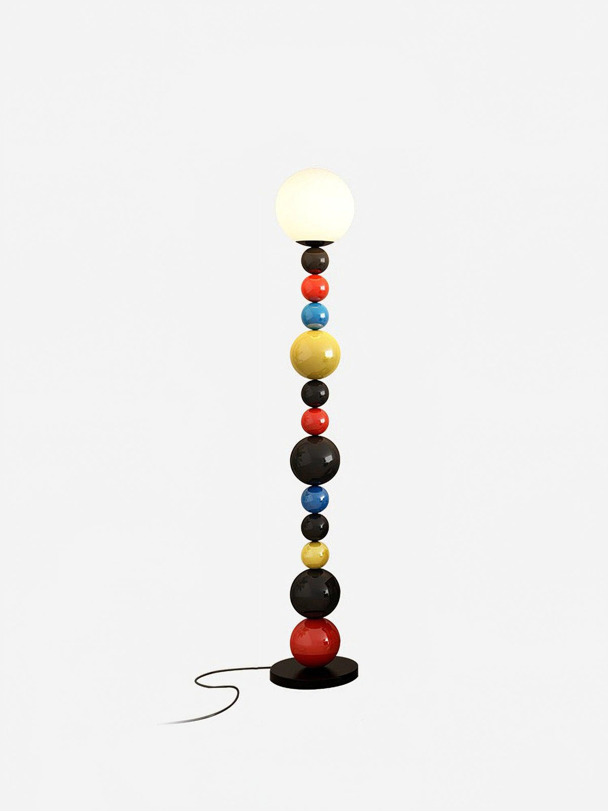 Zoriel Kunstmatige glas vloerlamp