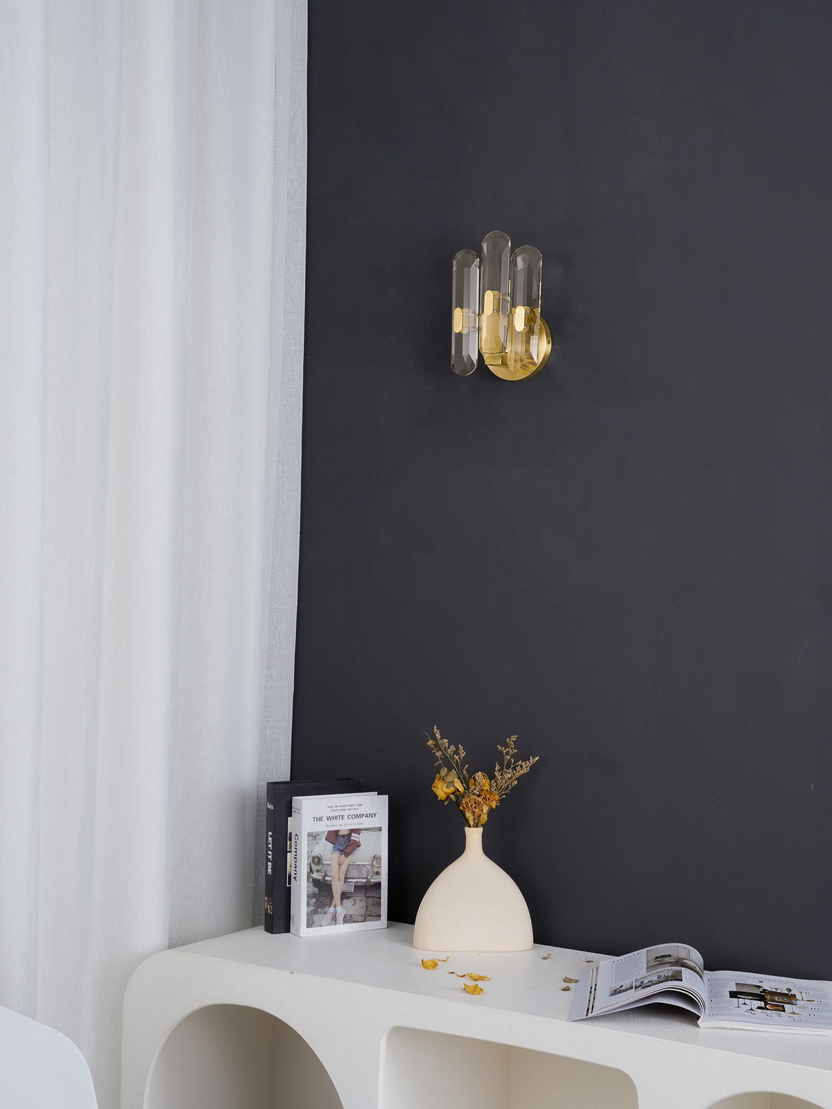 Gevon Postmodern Luxe Kristallen wandlamp