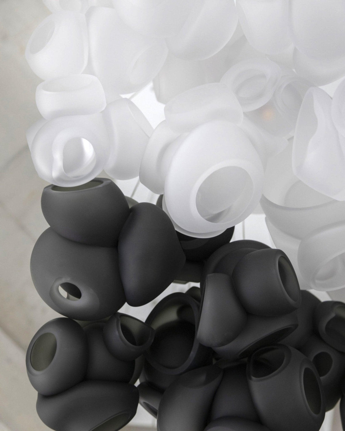 Ursa Bubbles Cluster glas hanglamp