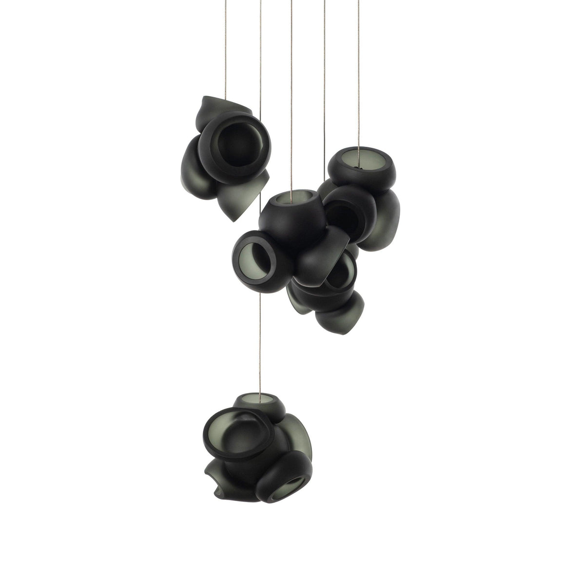 Ursa Bubbles Cluster glas hanglamp