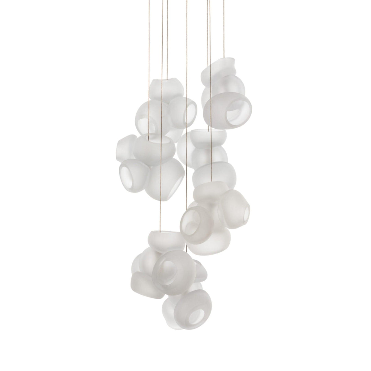 Ursa Bubbles Cluster glas hanglamp
