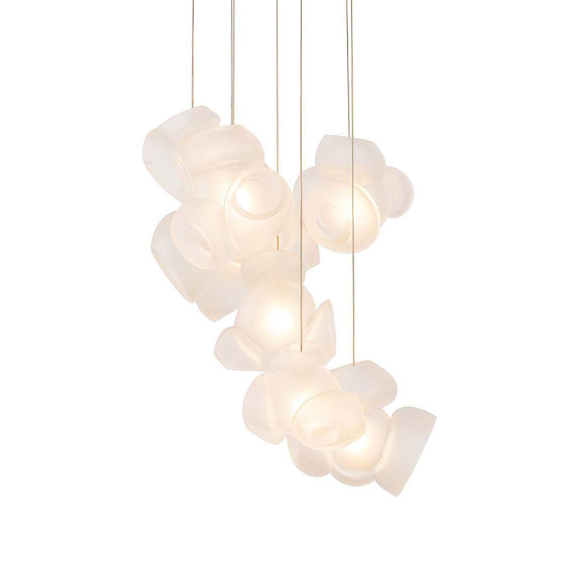 Ursa Bubbles Cluster glas hanglamp