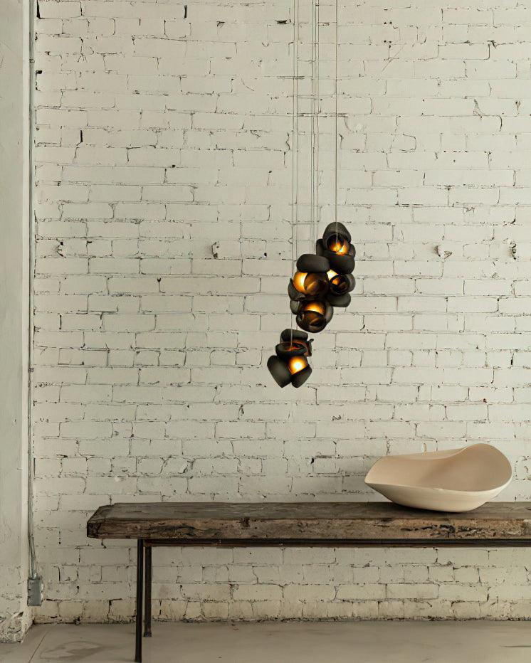 Ursa Bubbles Cluster glas hanglamp