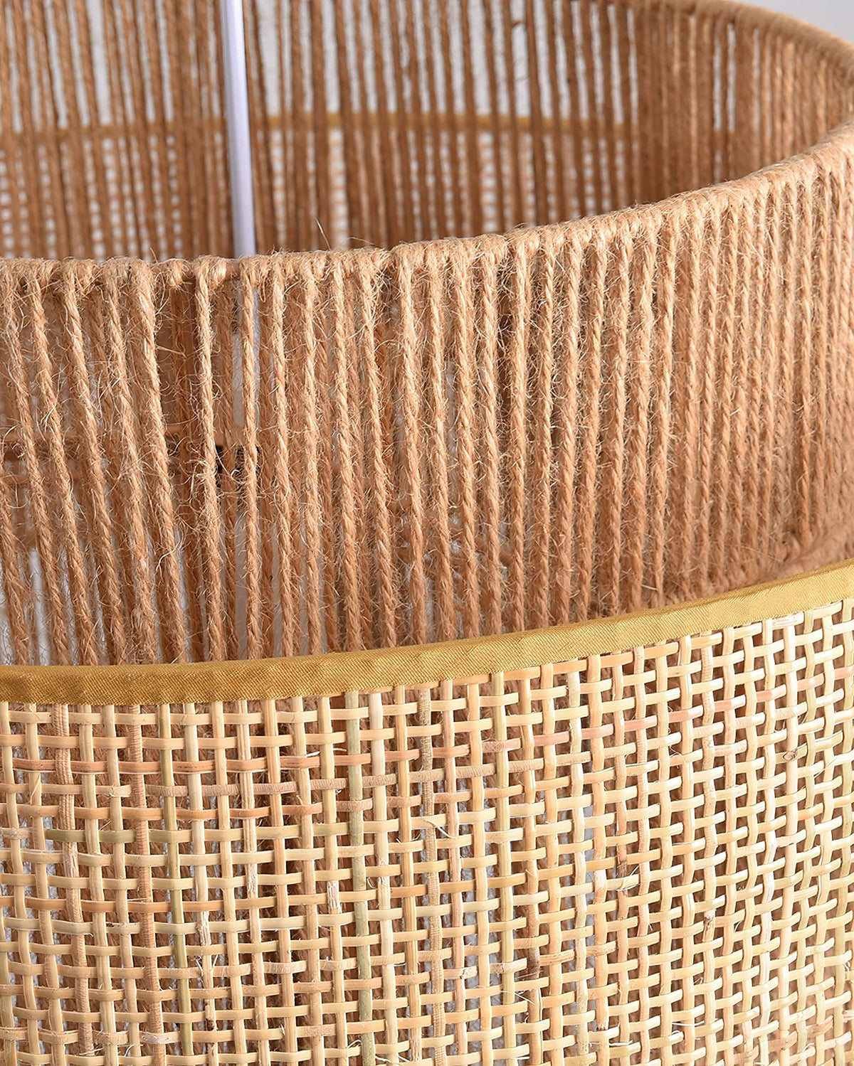 Crigen Concentrische hanglamp van rotan
