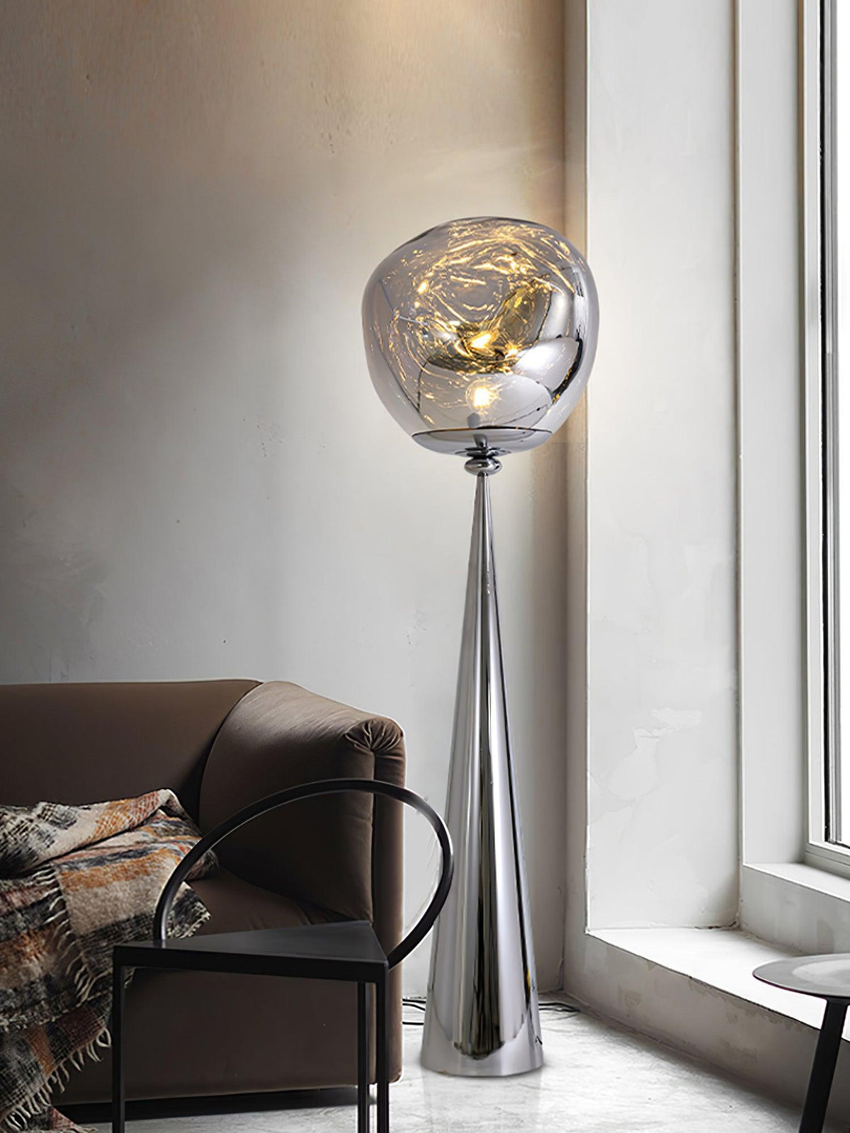Ovexin Grijs eigentijdse vloerlamp