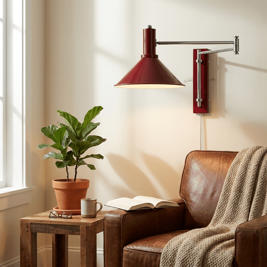 Cone Swing-Arm wandlamp