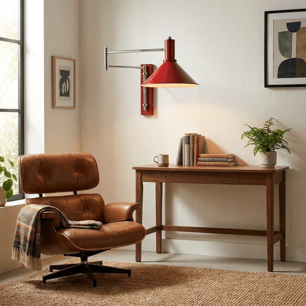 Cone Swing-Arm wandlamp