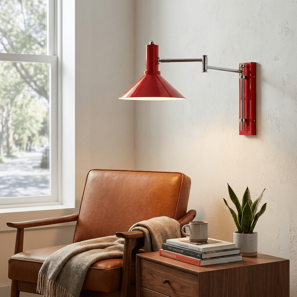 Cone Swing-Arm wandlamp