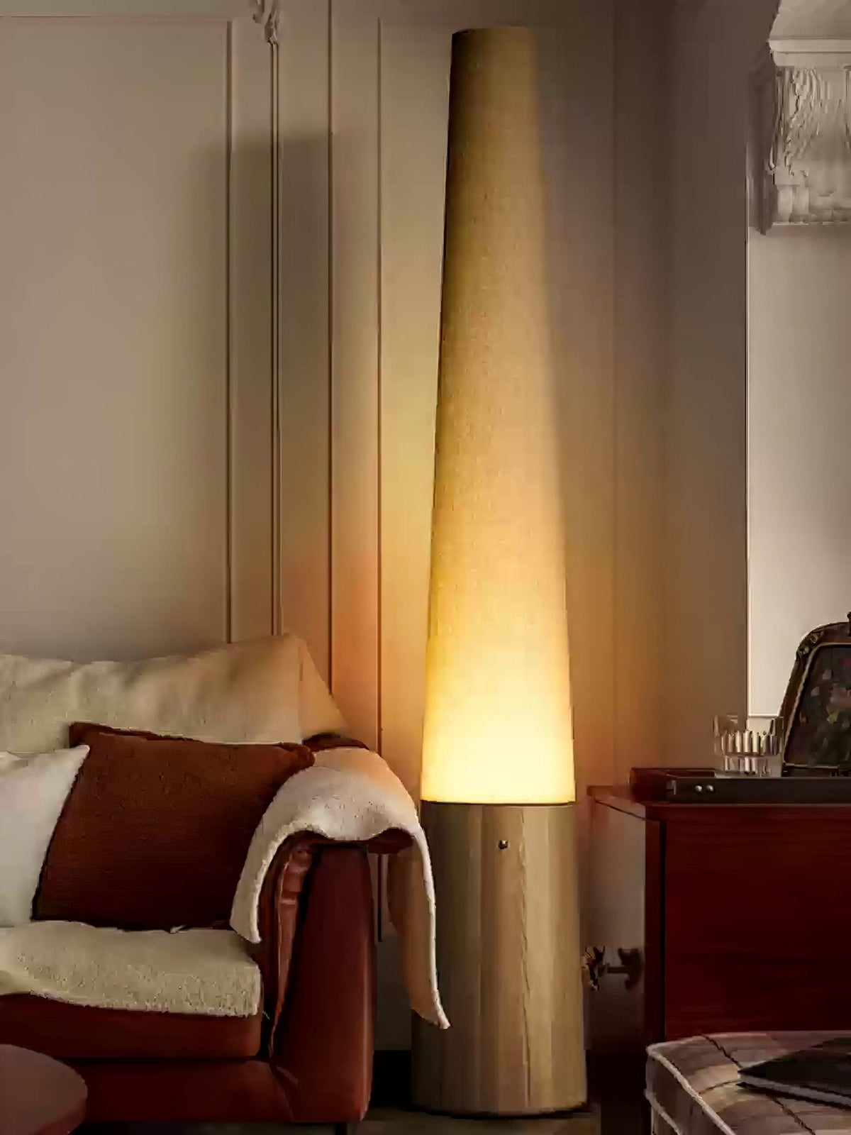 Glow Cone Houten vloerlamp