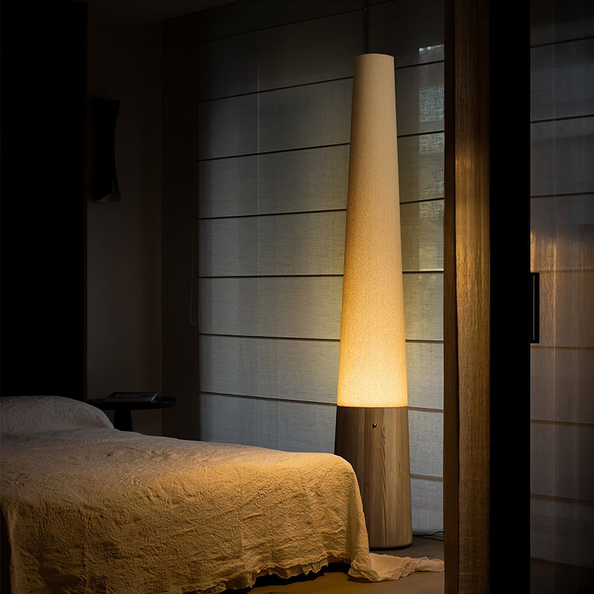Glow Cone Houten vloerlamp