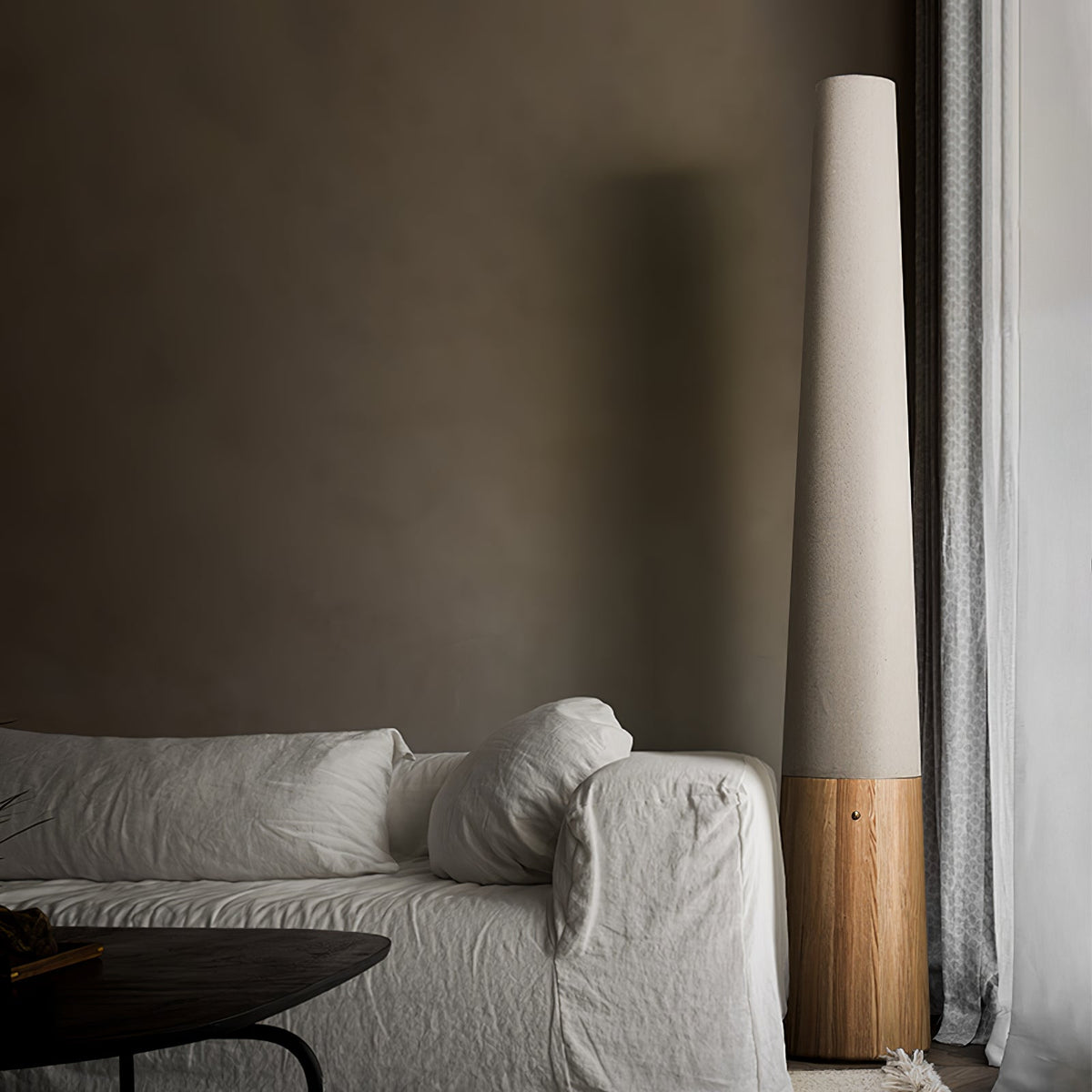 Glow Cone Houten vloerlamp