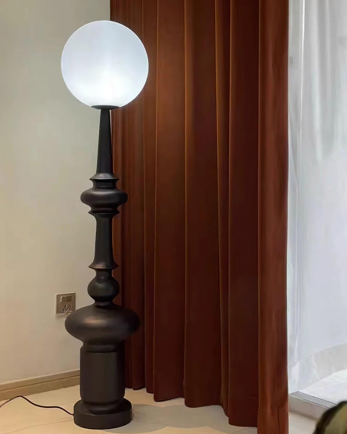 Riroxen vloerlamp Roman Column
