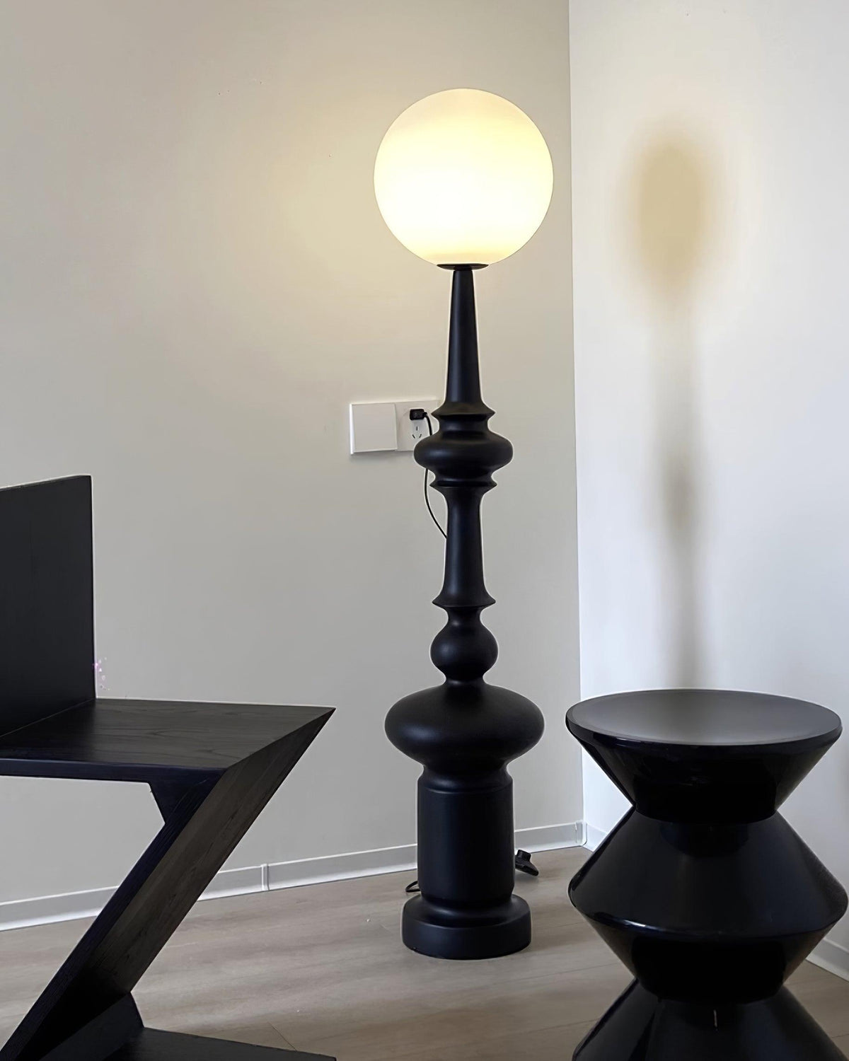 Riroxen vloerlamp Roman Column