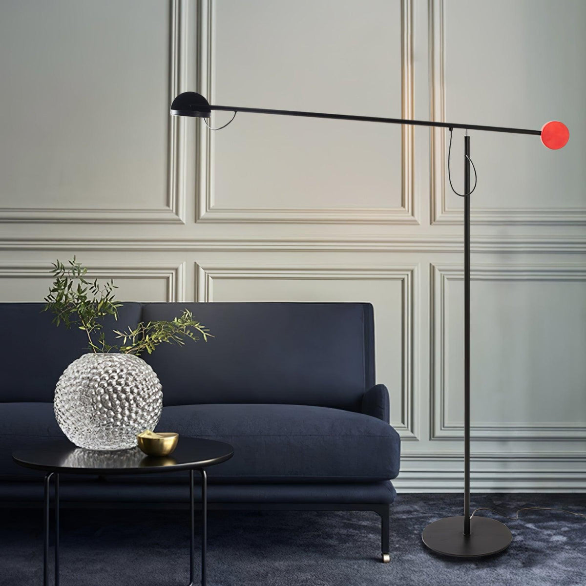 Precision vloerlamp met beweging