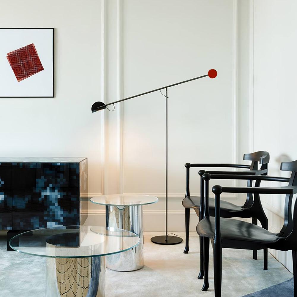 Precision vloerlamp met beweging