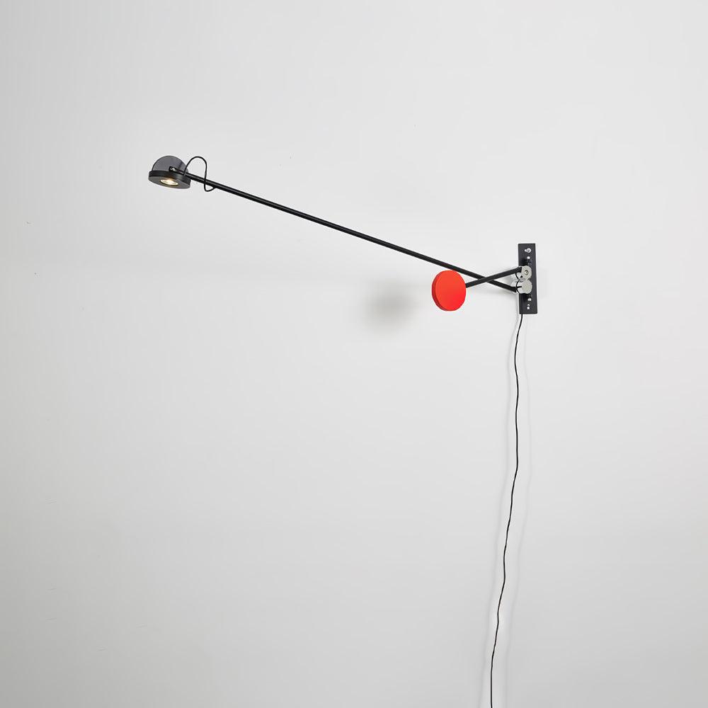 Precision wandlamp met beweging