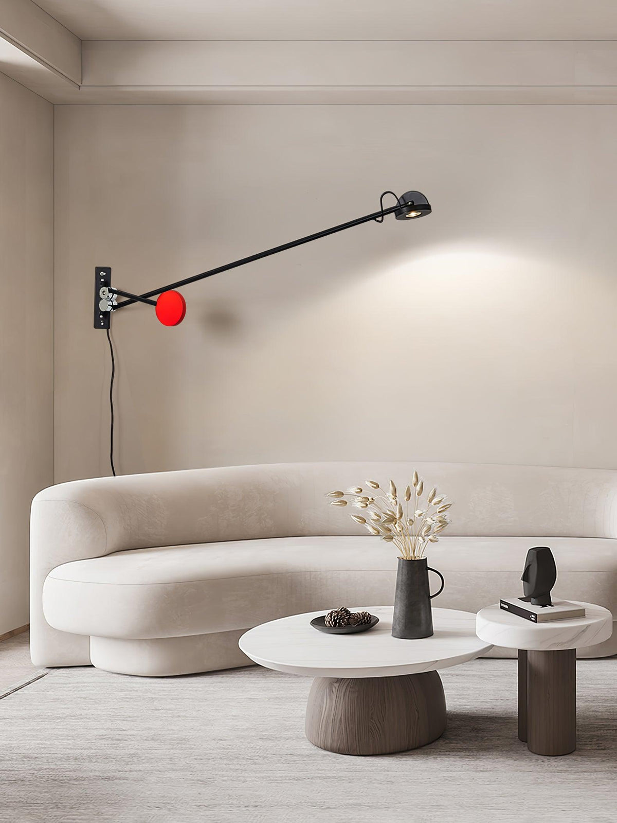 Precision wandlamp met beweging