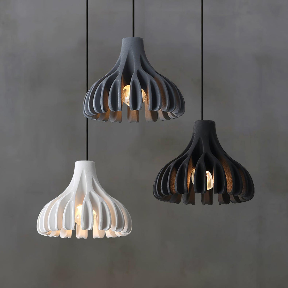 Valtu Coral hars hanglamp Groen