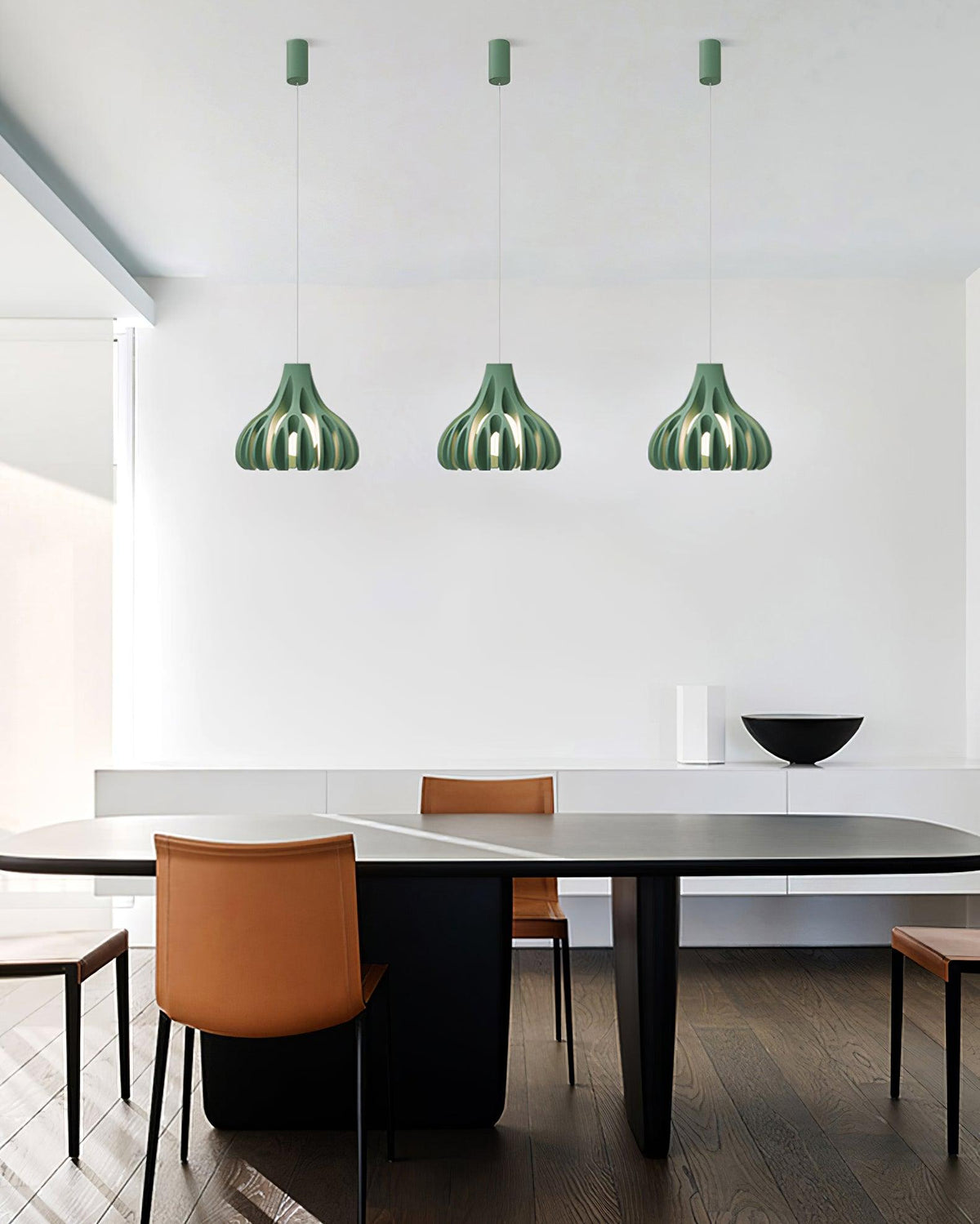 Valtu Coral hars hanglamp Groen