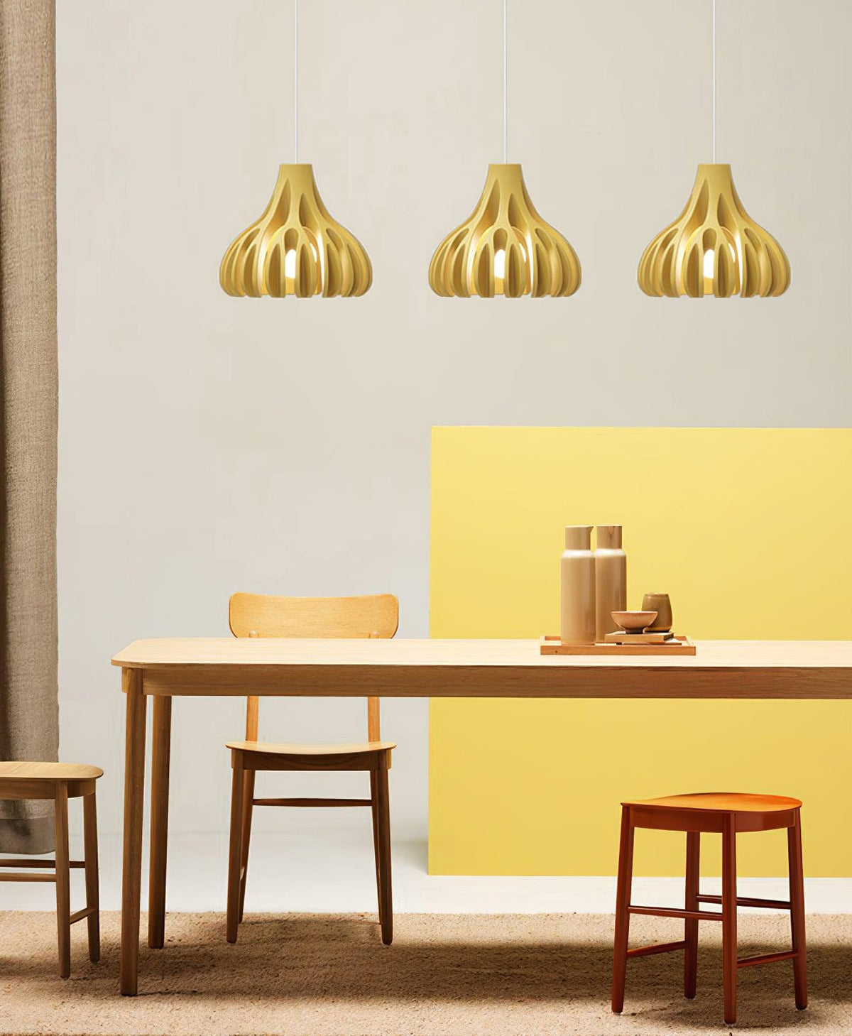 Valtu Coral hars hanglamp Groen