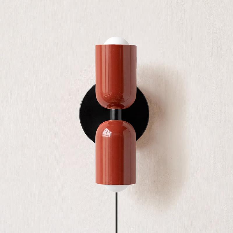 Teriielle wandlamp Groen Zwart Minimalistisch Met Stekker