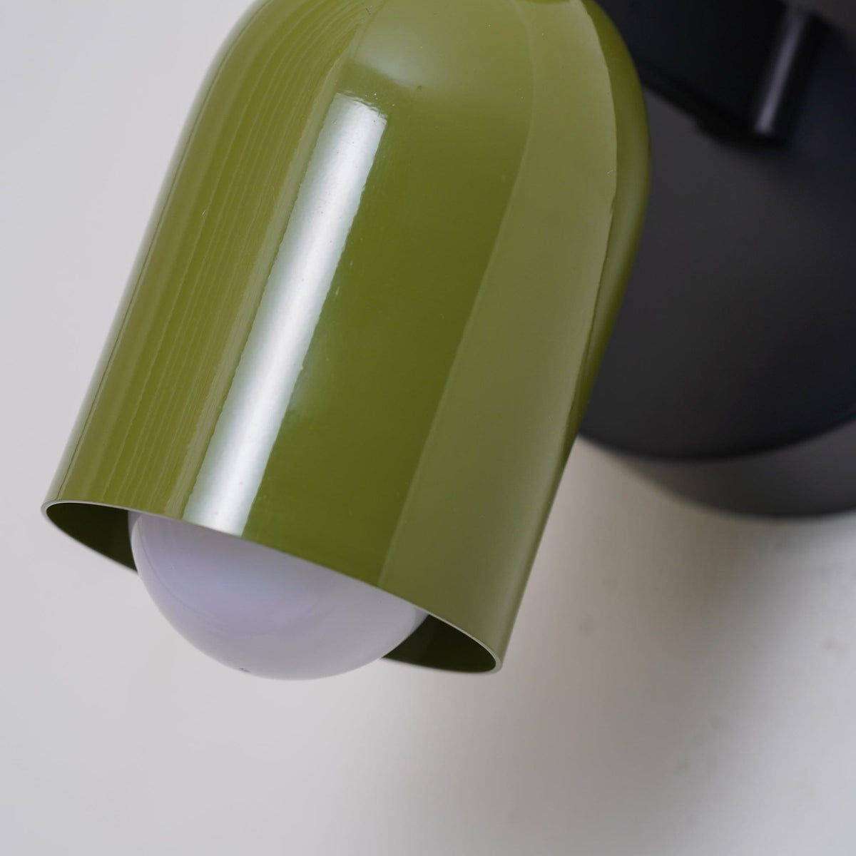 Teriielle wandlamp Groen Zwart Minimalistisch Met Stekker