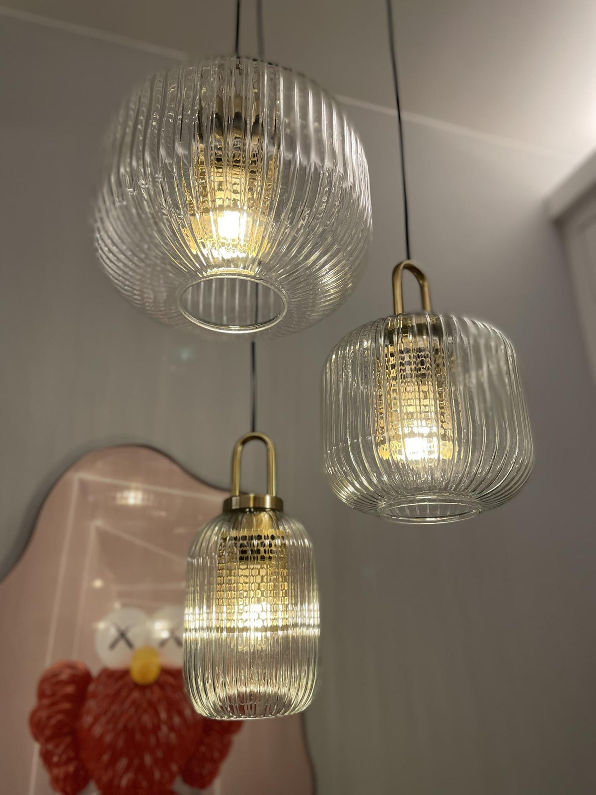 Kae Luxe hanglamp met goudkleurige afwerking