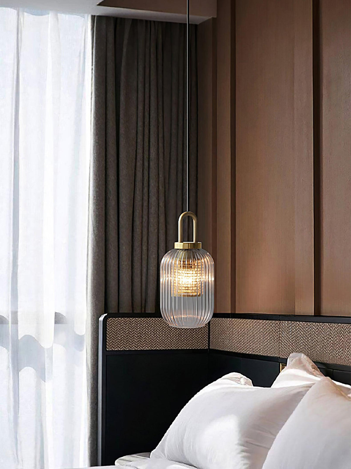 Kae Luxe hanglamp met goudkleurige afwerking