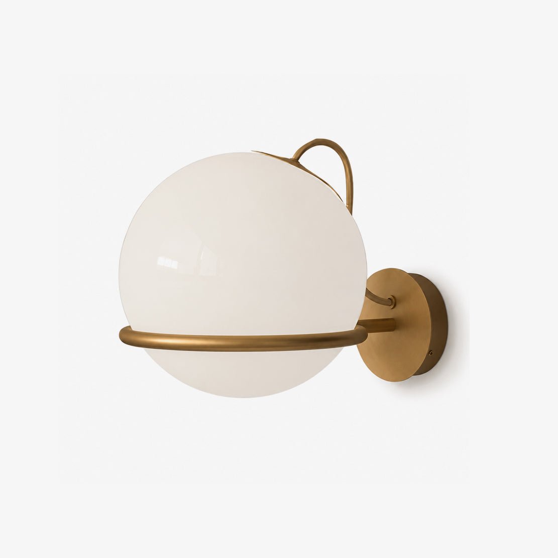 Ondelle bollen wandlamp
