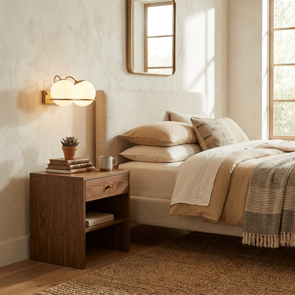 Ondelle bollen wandlamp